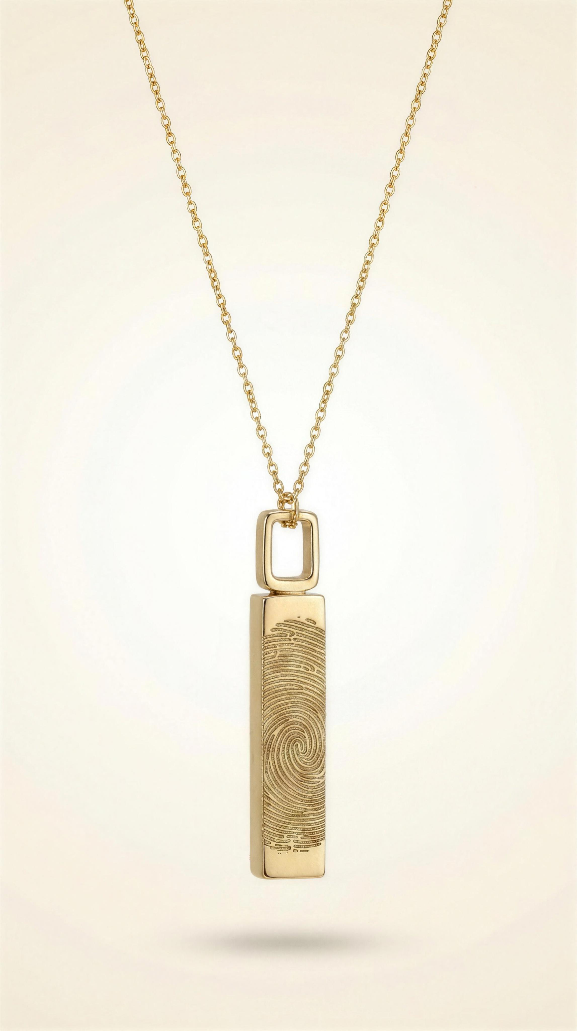 Bar Urn Pendant – Gold-Plated