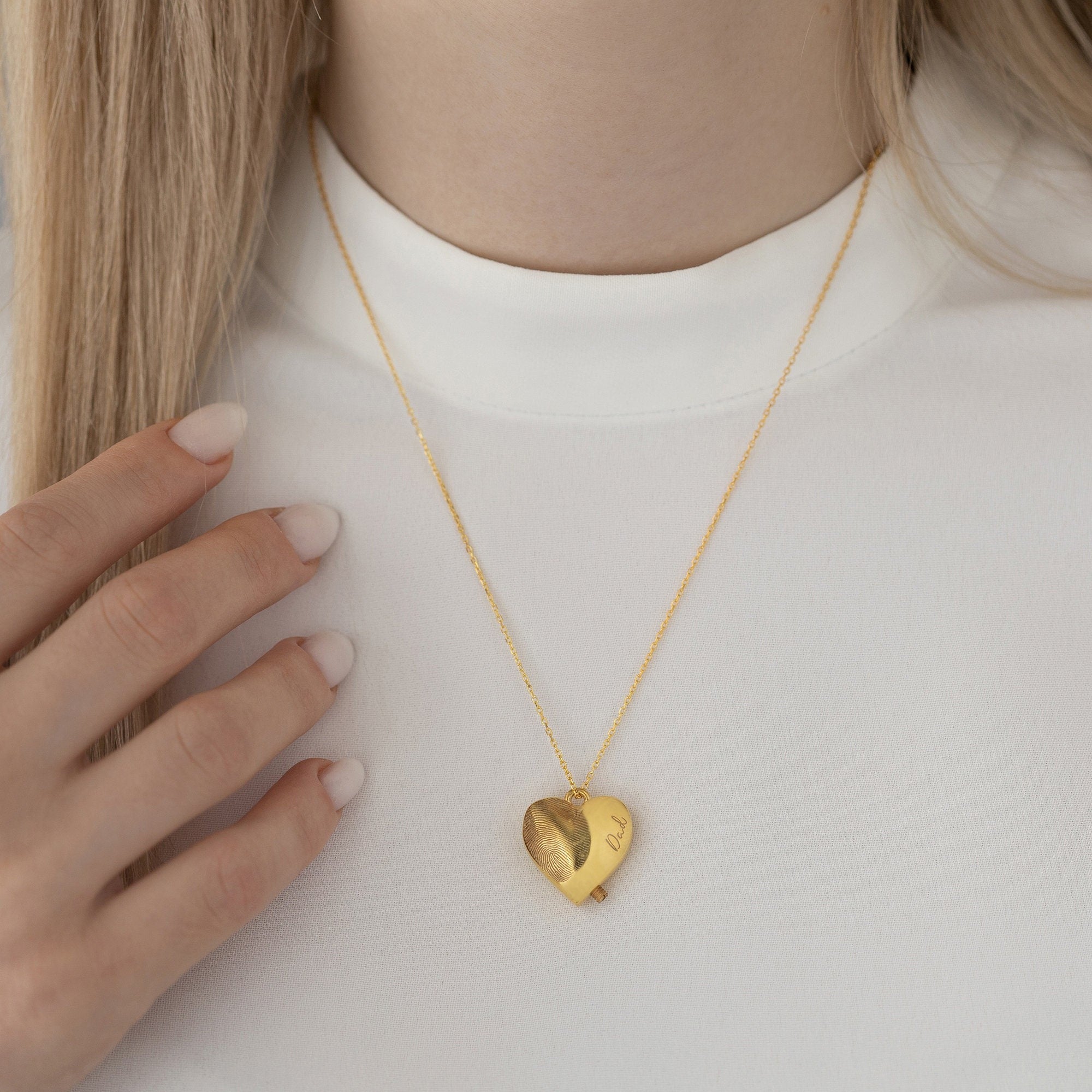Heart Urn Pendant