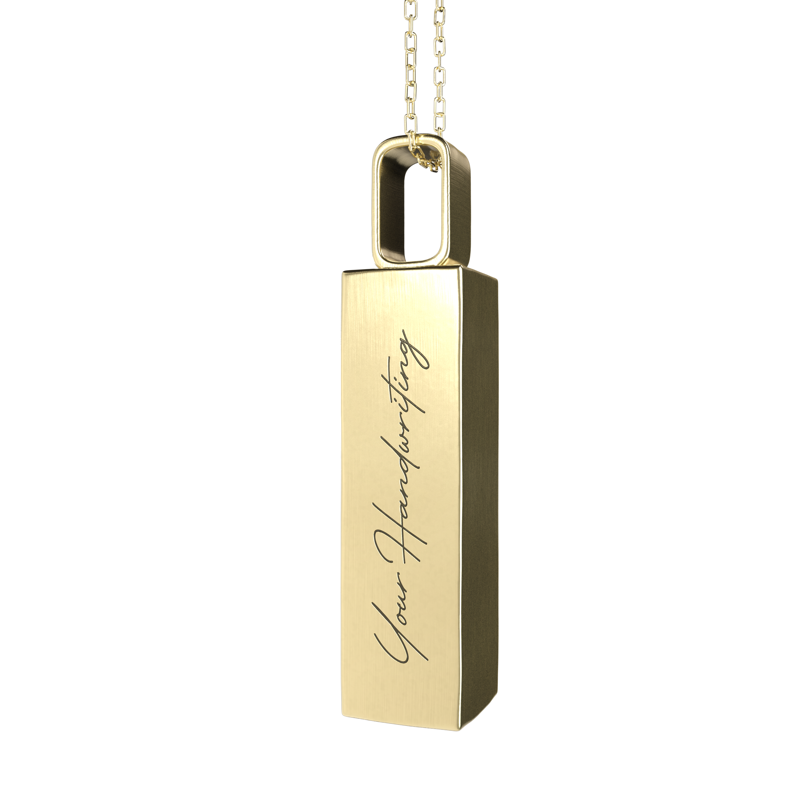 Bar Urn Pendant – Gold-Plated