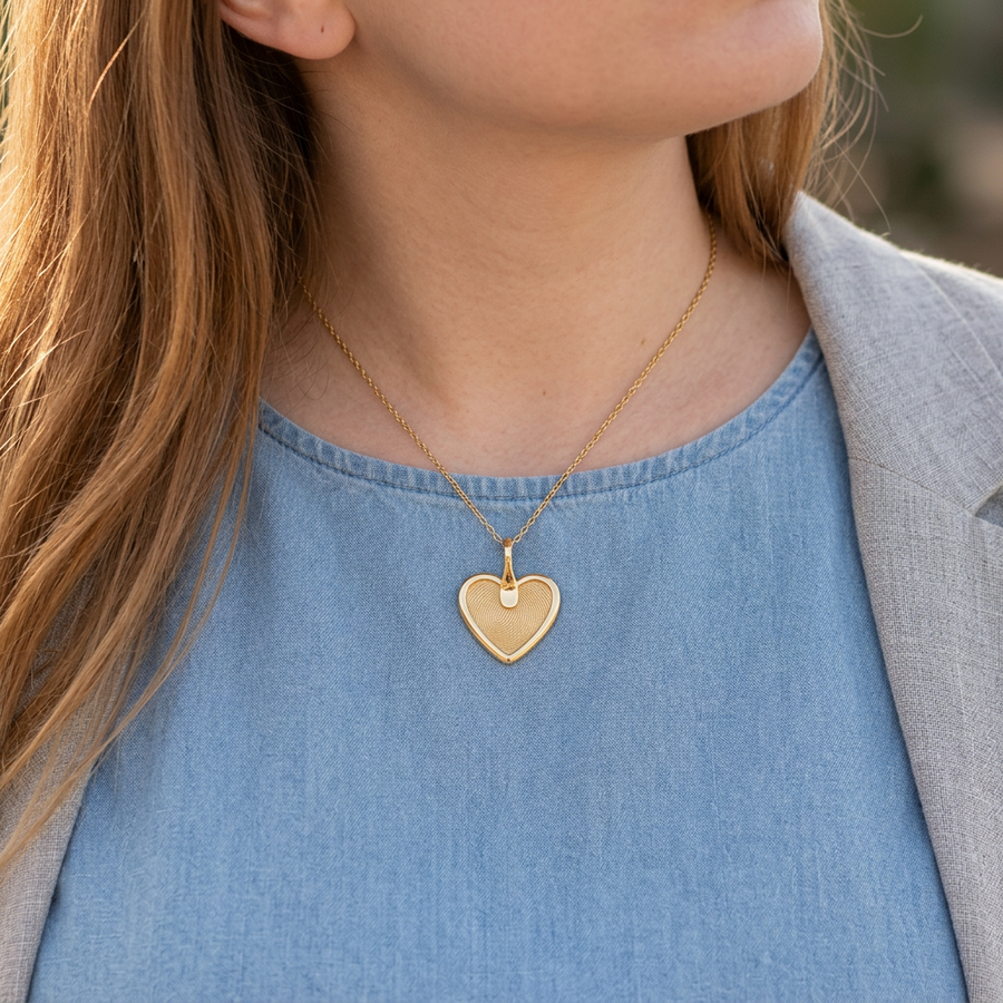 Pure Heart Pendant – Gold-Plated