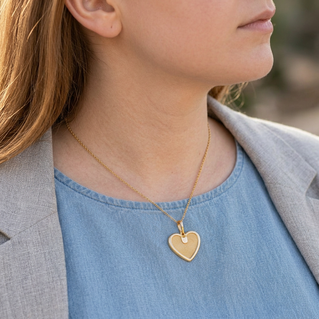 Pure Heart Pendant – Gold-Plated