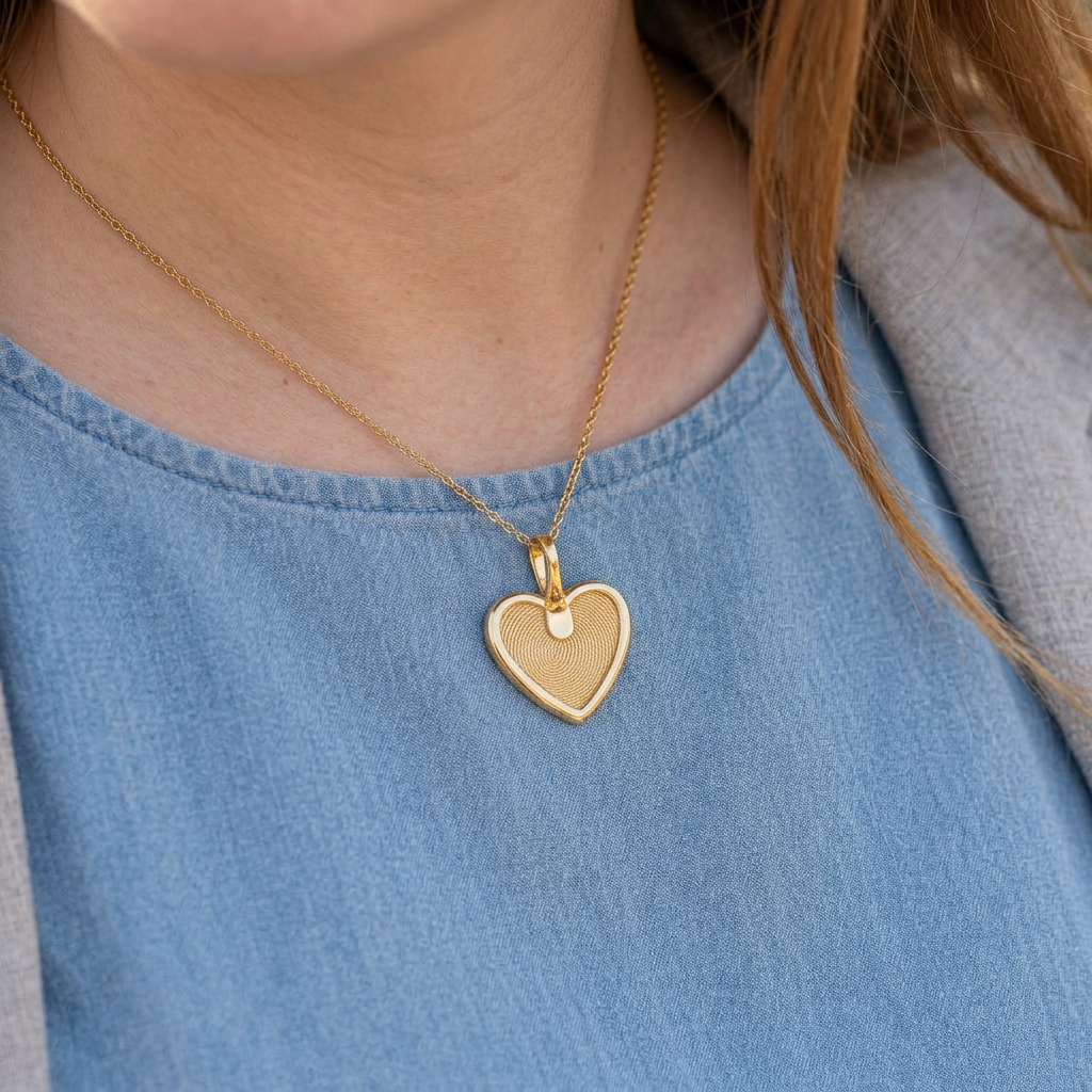 Pure Heart Pendant – Gold-Plated
