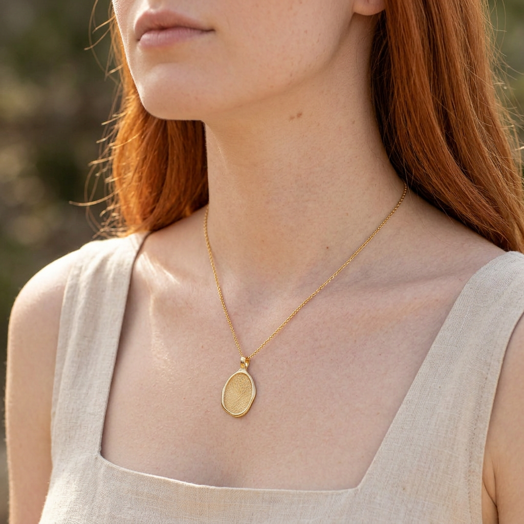 Large Retro Seal Pendant