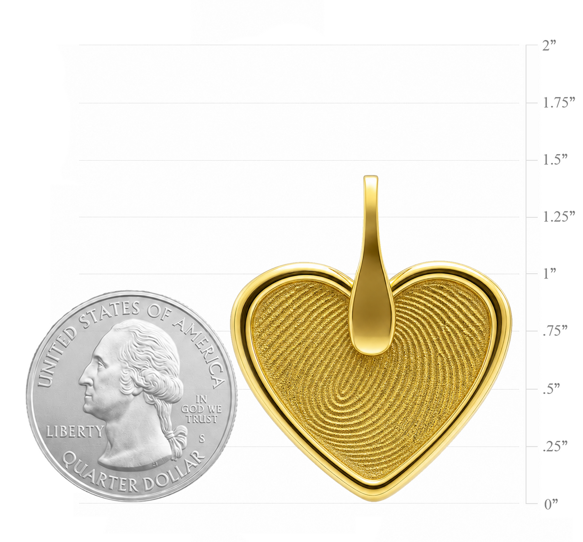 Pure Heart Pendant – Gold-Plated