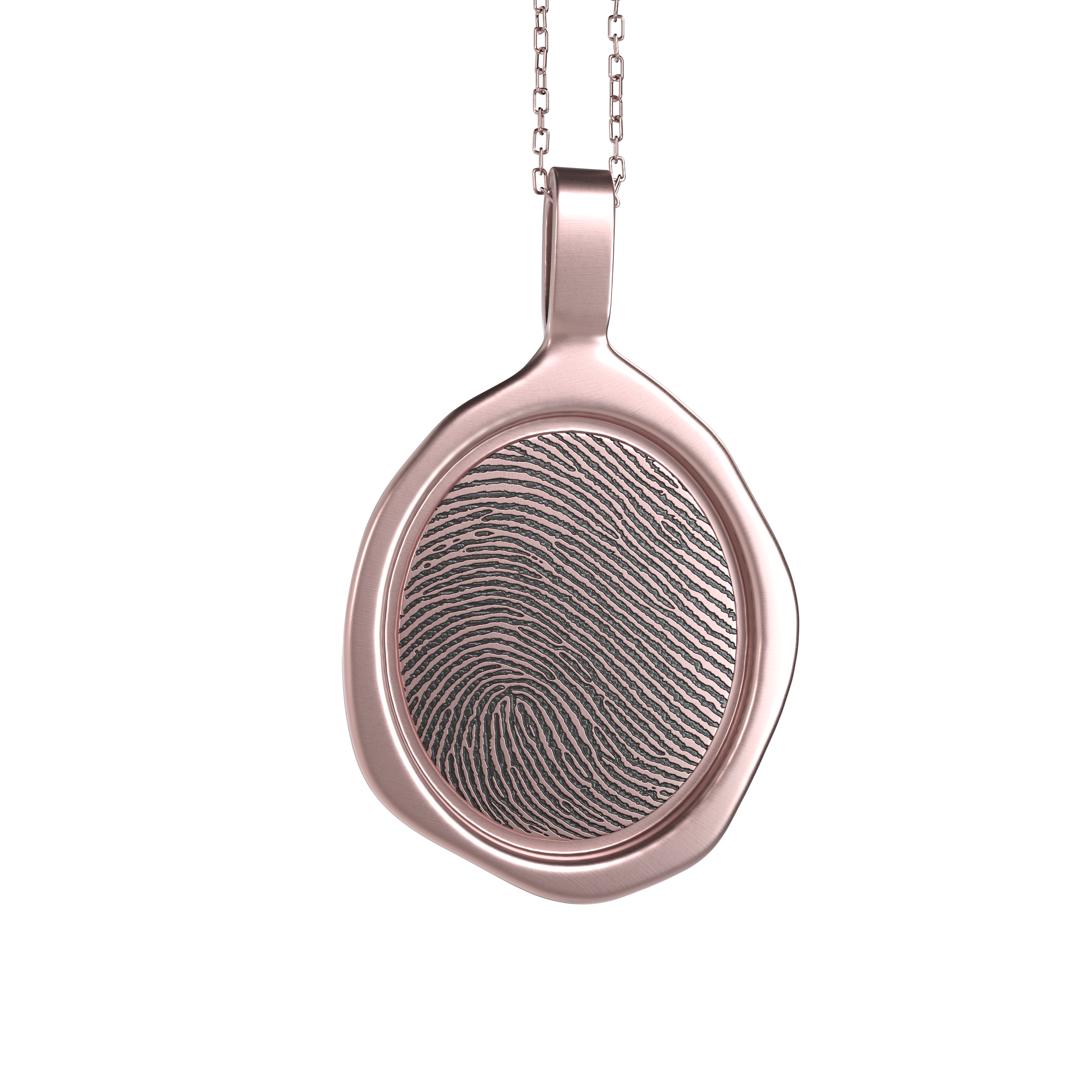 Large Retro Seal Pendant