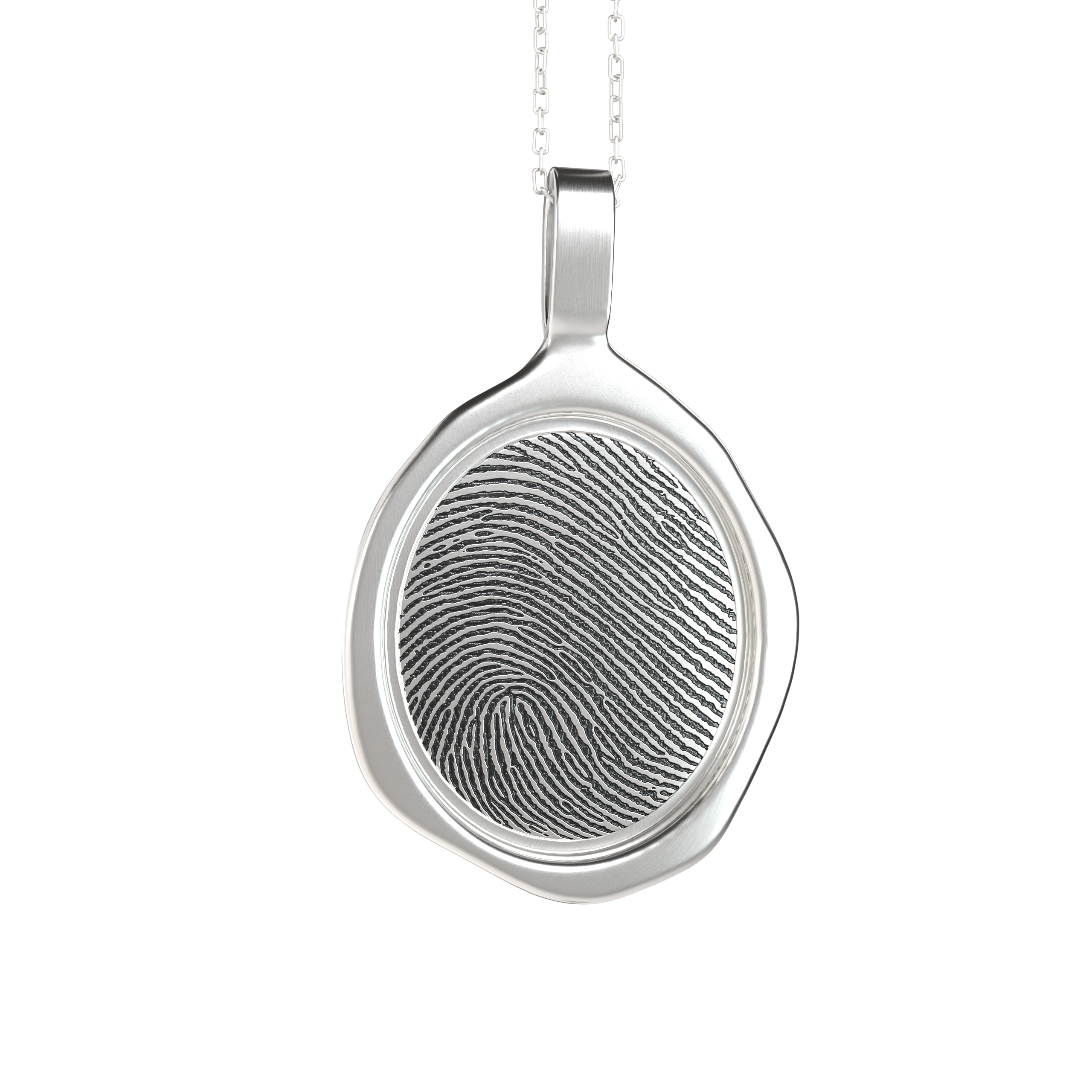 Large Retro Seal Pendant